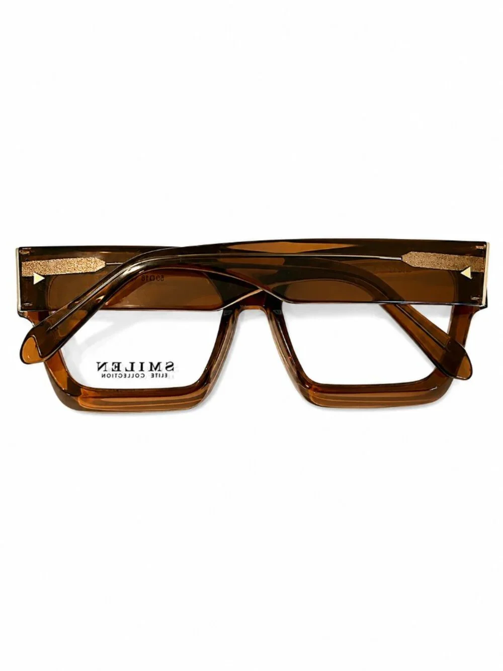 Smilen Elite 28 Brown 59-18-150 Eyeglasses Frames